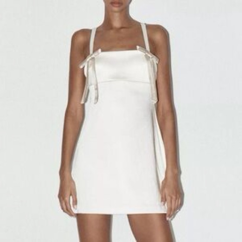 Zara White Mini Dress